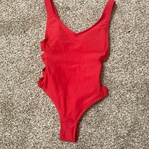 Red one piece